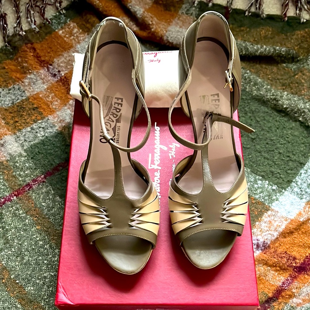 Size 8 1/2 Ferragamo Heels